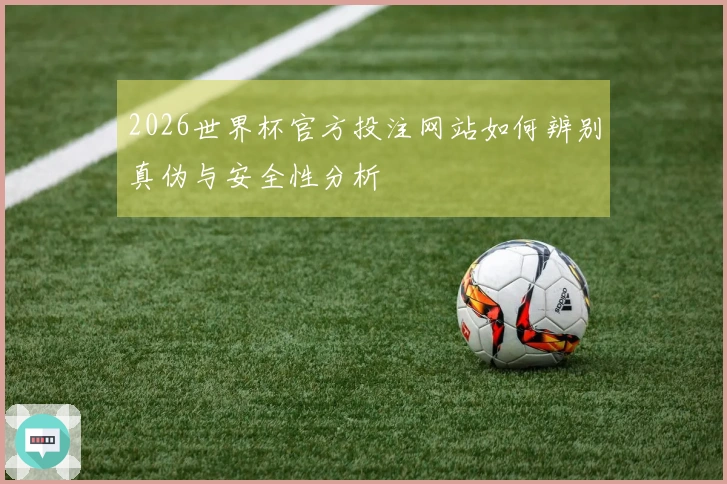 2026世界杯官方投注网站如何辨别真伪与安全性分析