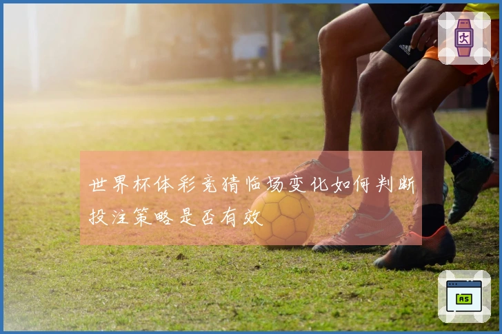 世界杯体彩竞猜临场变化如何判断投注策略是否有效