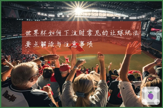 世界杯如何下注时常见的让球玩法要点解读与注意事项