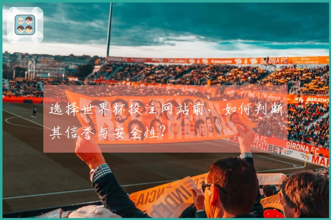 选择世界杯投注网站前，如何判断其信誉与安全性？